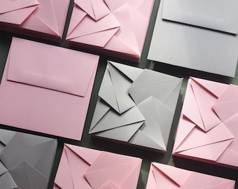 Origami Invitation | Wedding Invitation Sleeve and Envelope | Unique, Luxury Origami Invite for Weddings, Events & Occasions