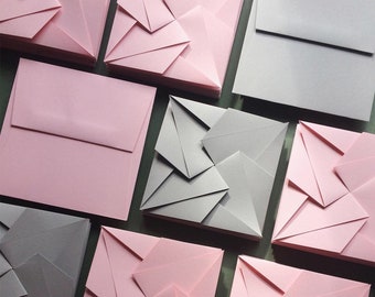 Origami Invitation | Wedding Invitation Sleeve and Envelope | Unique, Luxury Origami Invite for Weddings, Events & Occasions