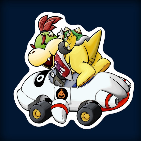 Download Mario And Bowser Jr Kart 8 Wallpaper