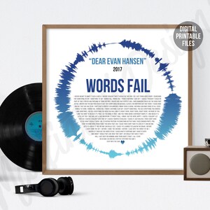 Sincerely Me Dear Evan Hansen Broadway musical Custom  Etsy
