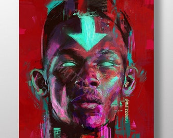 Stylebender / UFC Poster / Art Print / Israel Adesanya / Digital portrait print / Wall art / Poster / A4 A3 / Unframed art print, mma