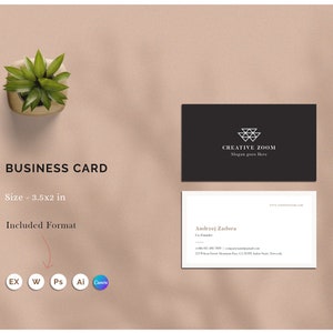 Invoice Estimate Business Card Brief Letterhead Brand Identity stationary image 6