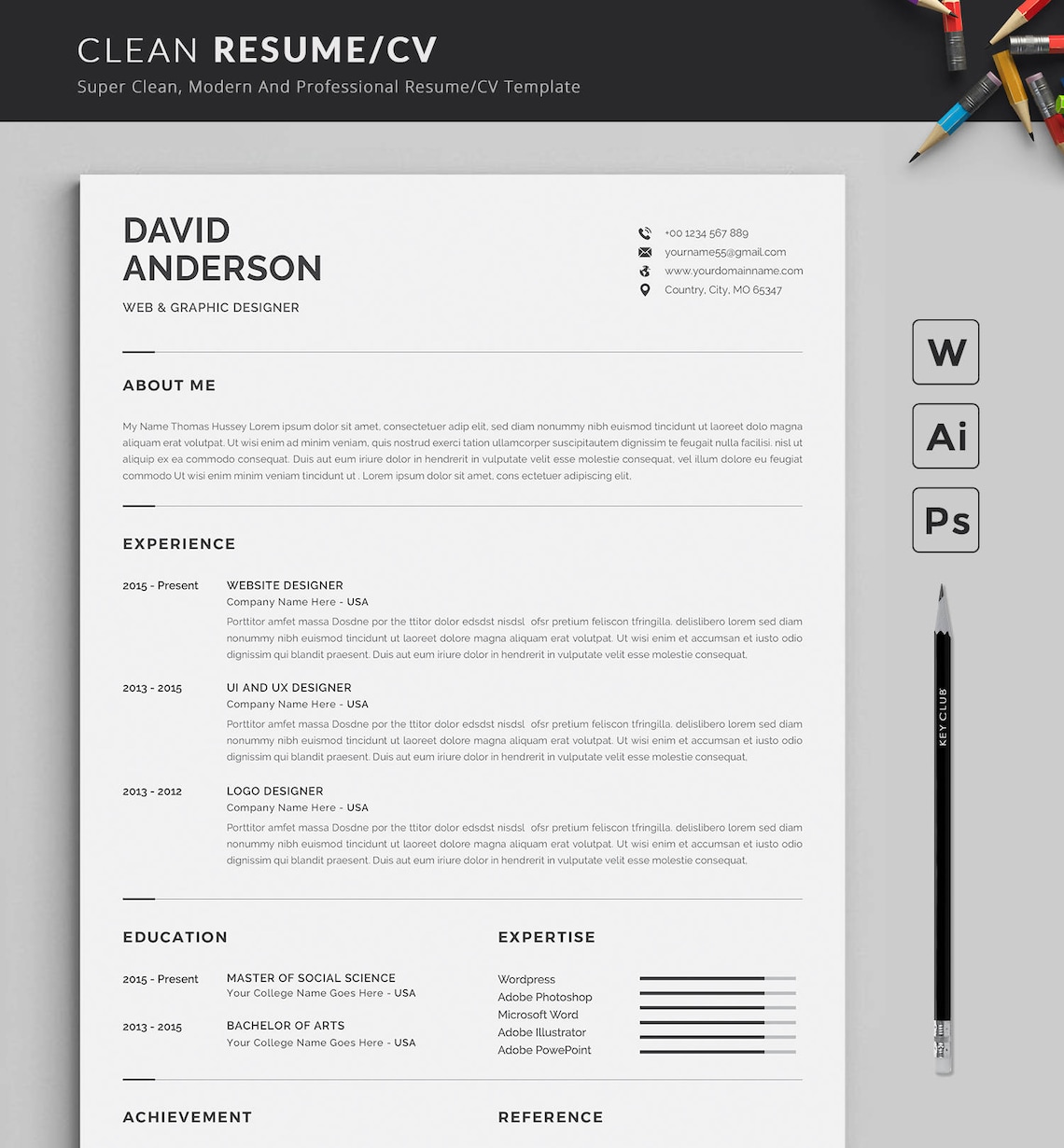 Resume Template Modern amp Professional - Il 1140xN.1485608711 9aey