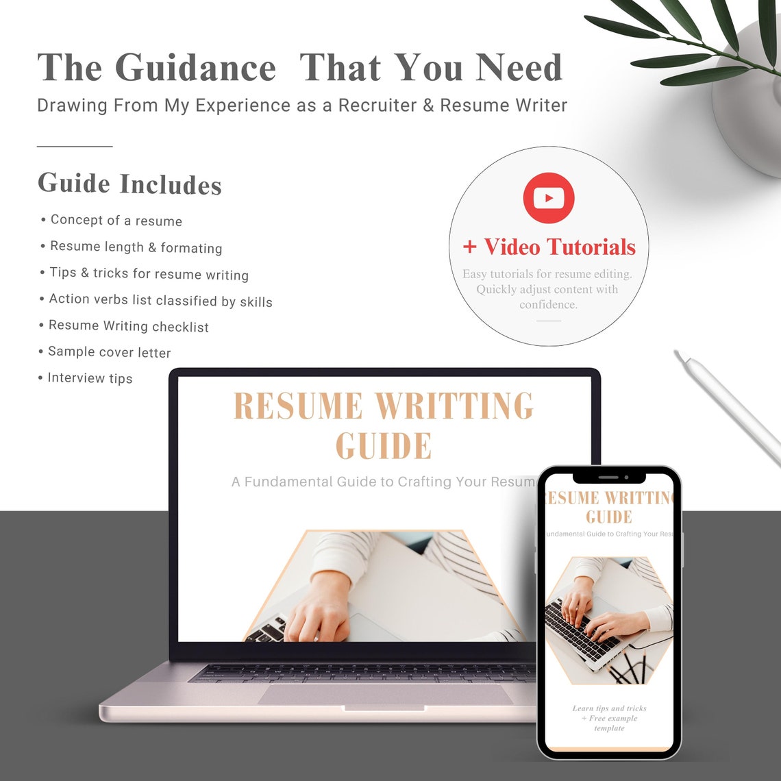Photo inspiration: Fresh Look at Modern Resume Template Fully Customizable In Word Canva On Any