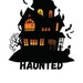 Halloween Decorations HAUNTED HOUSE Easy DIY Printable - Make Your Own ...