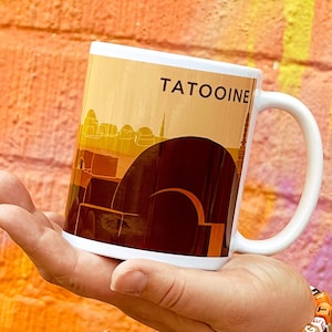 Tatooine &quot;You Aren&#39;t Here&quot; Star Wars/Starbucks Parody Mug