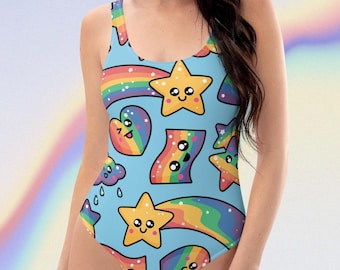 LGBTQties Rainbow Swimsuit