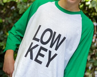 Low Key Loki Raglan Unisex Etsy