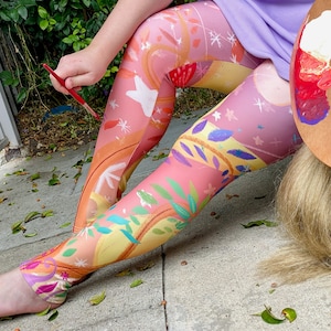Rapunzel Mural Leggings