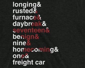Löst die Worte aus T-Shirt (Unisex & tailliert)