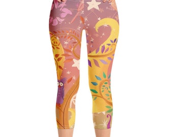 Punzie Mural Capris