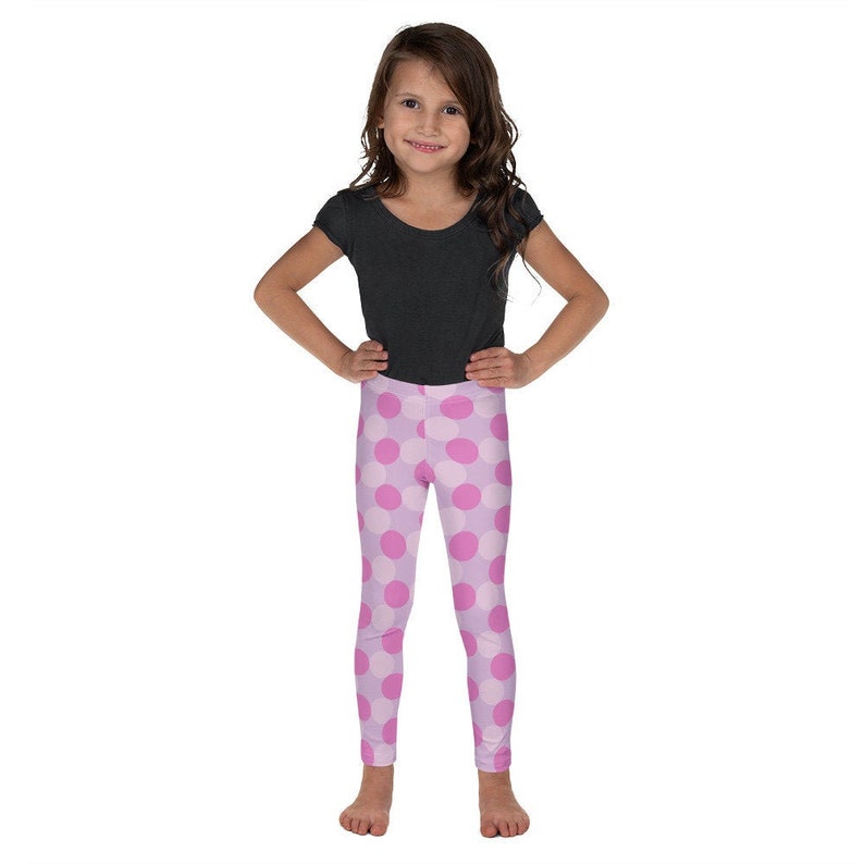 Doc McStuffins Leggings para niños Polkadots