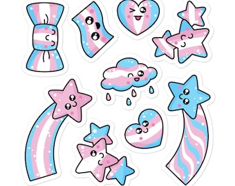 Transgender LGBTQties Stickers