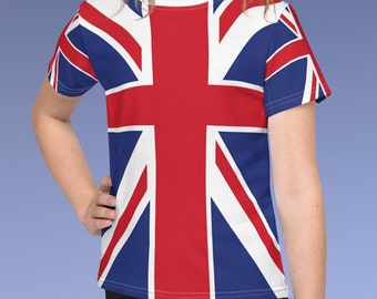 Rose Tyler Union Jack Youth/Kids t-shirt