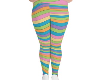 Oh the Places Plus Size Leggings