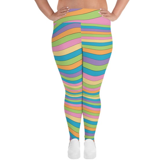 Oh the Places Plus Leggings -