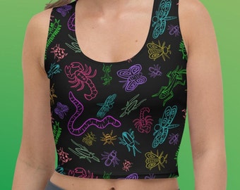 Boogie Bugs Crop Top