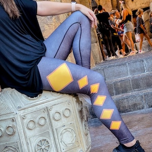Ahsoka Cosplay Leggings (Adult & Plus Sizes)