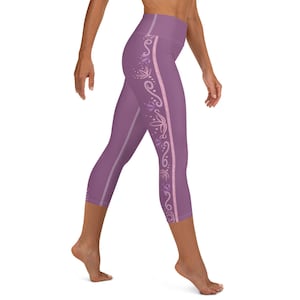 Princess Jazzercise Leggings ADULT SIZING Rapunzel, Jasmine, Ariel