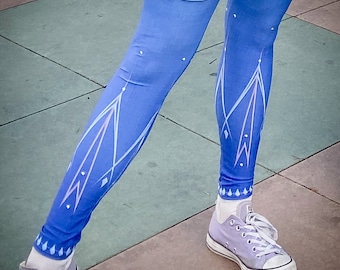 Leggings casual Elsa (adulti, taglie forti, yoga)
