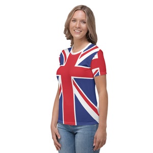 Union Jack Rose Tyler Cosplay Tee muscle & Hourglass - Etsy