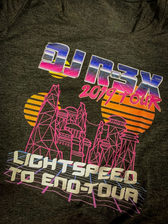 DJ R-3X Tour Shirt | Etsy