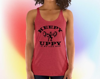 Keepy Uppy Racerback Tank