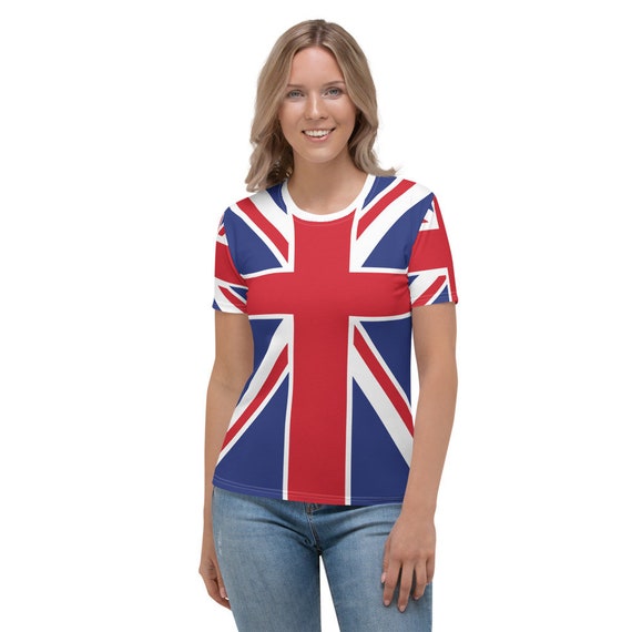 rose union jack shirt