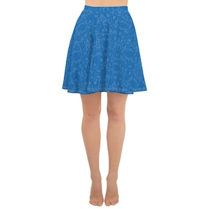 Mushroom Fun- Super Items Skater Skirt