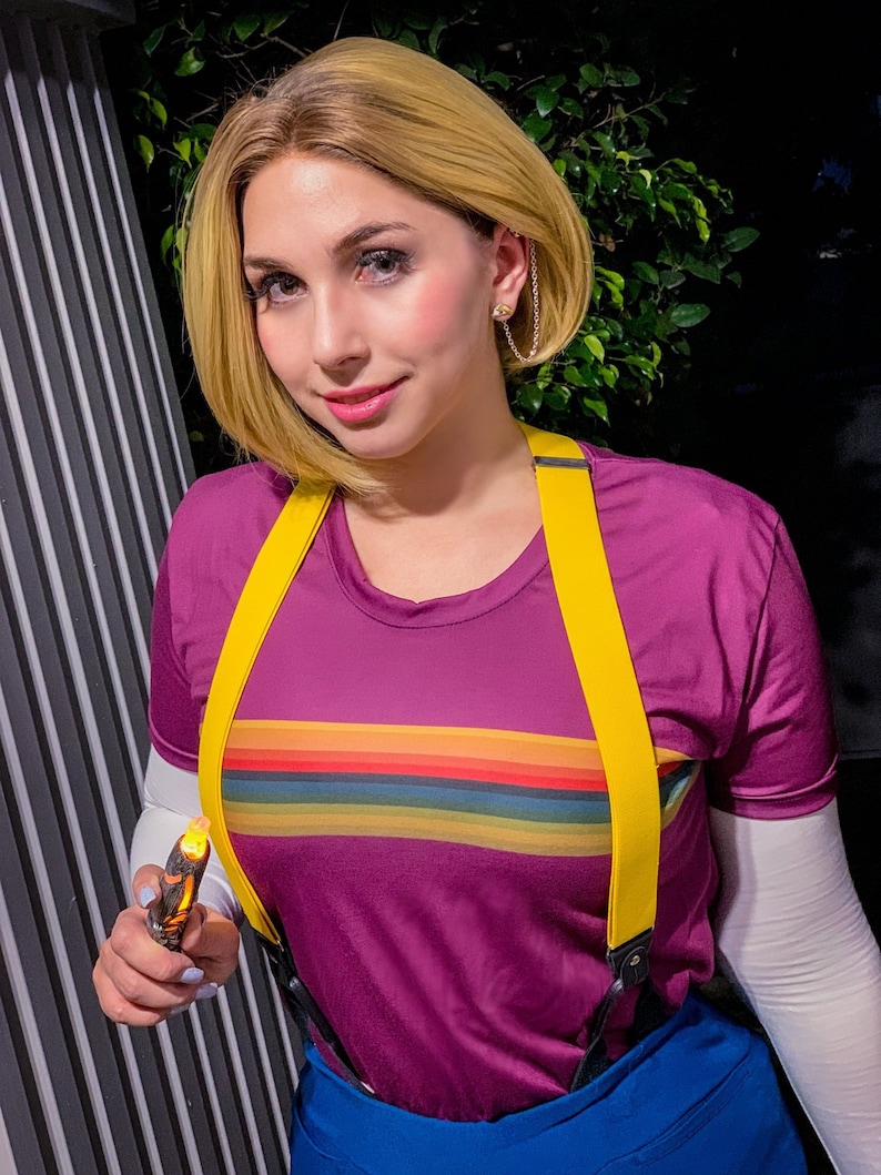 Purple 13th Doctor Cosplay Shirt image 1