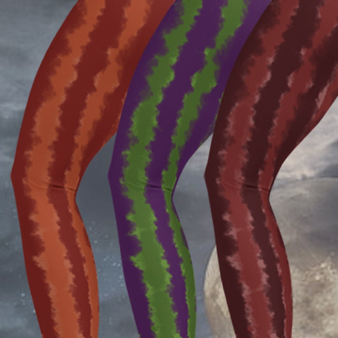 Sanderson Sister Stripe Leggings Etsy