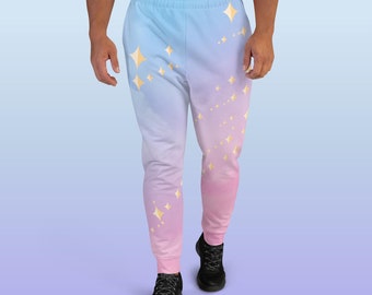 Pink and Blue Surrounded by Magic Joggers ("Men's" & "Women's")