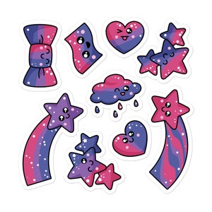 Stickers LGBT bisexuels