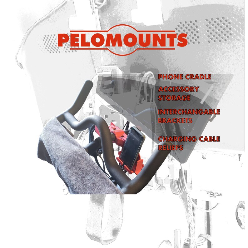 peloton phone holder