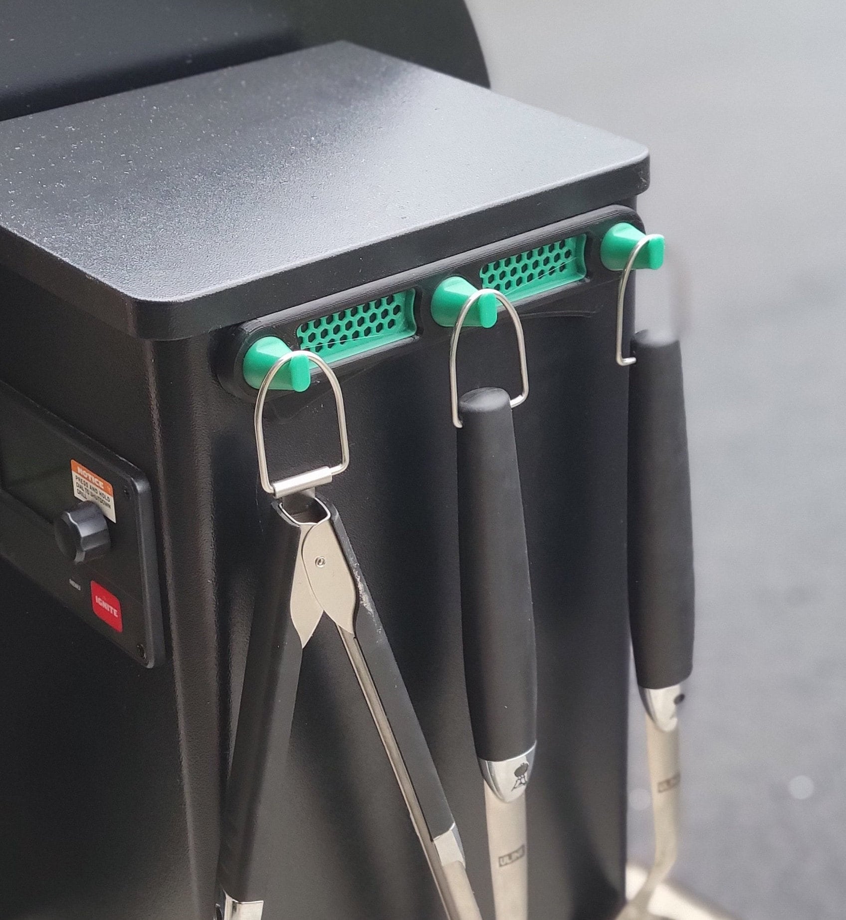 Grill / Smoker Utensil Hooks / Holder / Hanger Etsy