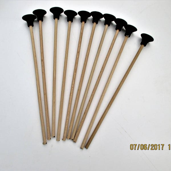 10 arrows with suction cup;  size 25 cm for bow of 53 cm (barabao creation