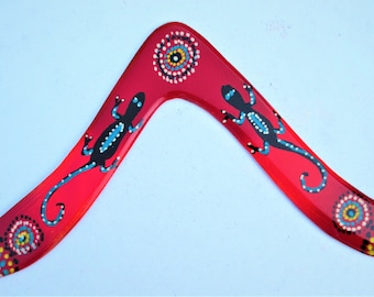 two-blade boomerang + 12 years old size 30 cm thickness 4 mins, range 20 m (aviation cp)