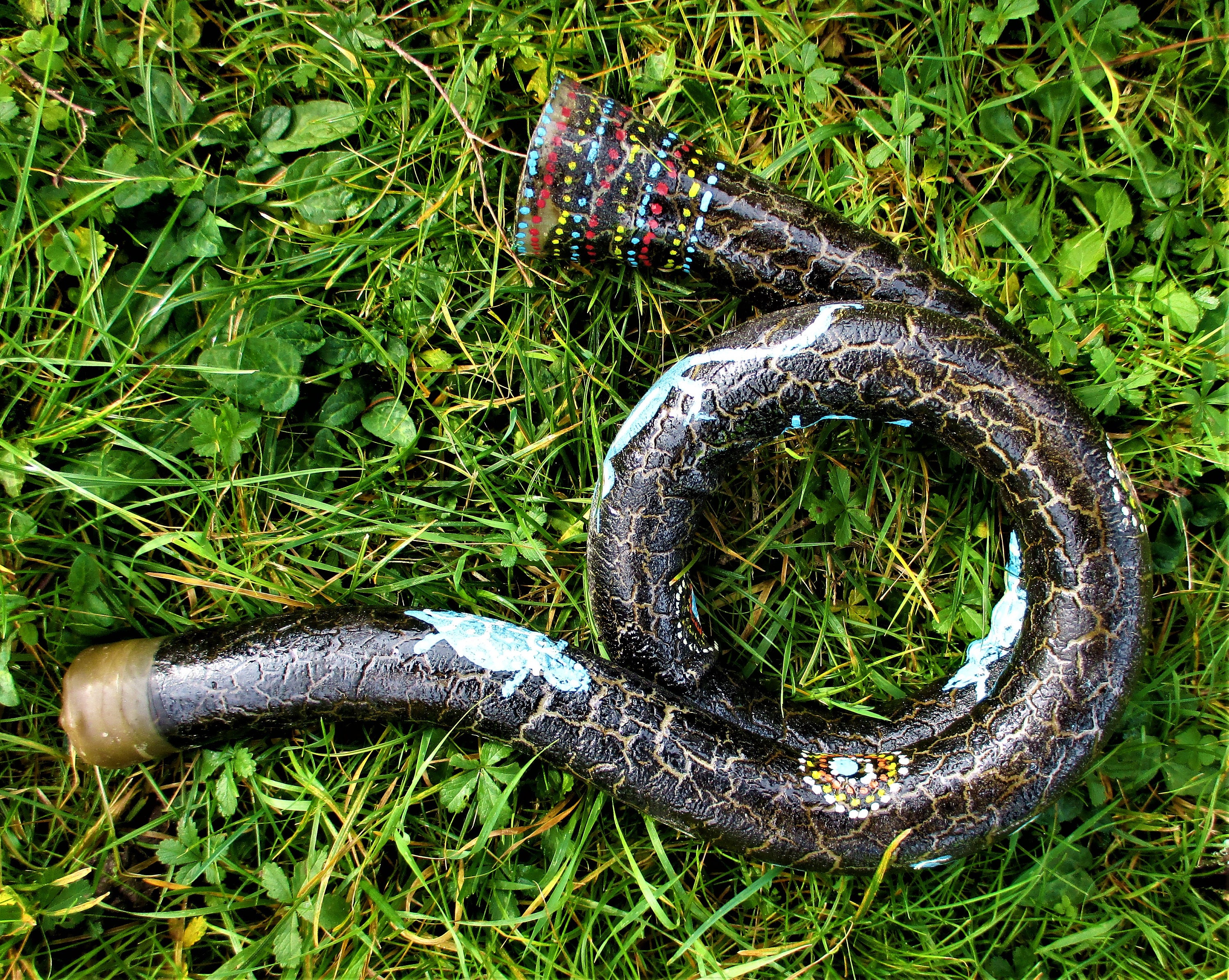 Didgeridoo pvc size 40 cm (aborigene musical instrument (creation