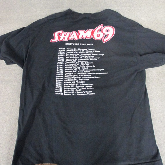 SHAM 69 2007 Tour Shirt - "Know What I Mean!" - S… - image 2