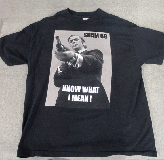 SHAM 69 2007 Tour Shirt - "Know What I Mean!" - S… - image 1