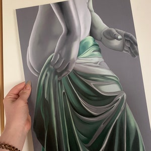 Emerald Silk - A3 print