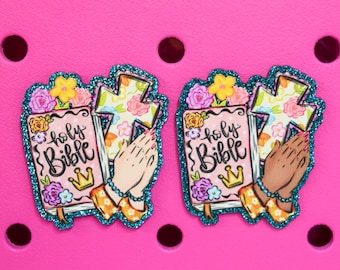 Holy Bible Bogg Bag or Simply Southern Tote Charm Accessory