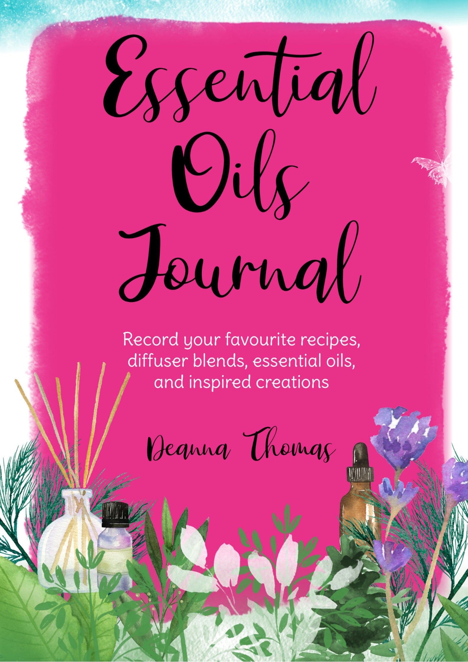 Essential Oils Journal A4 Etsy