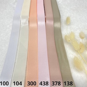 Finest satin ribbon SATIN LUXE double-face satin ribbons