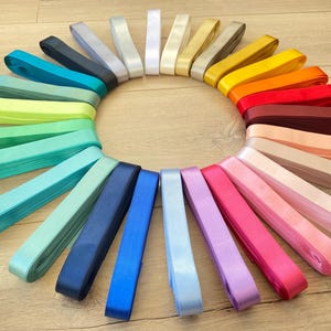 Finest satin ribbon SATIN LUXE double-face satin ribbons