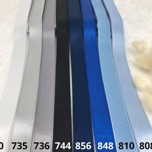Finest satin ribbon SATIN LUXE double-face satin ribbons