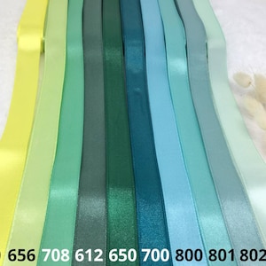 Finest satin ribbon SATIN LUXE double-face satin ribbons