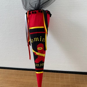 Ninja school bag school start school child enrollment embroidery name school start embroidered fabric sugar bag kindergarten bag sibling bag