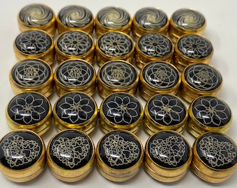 2x Magnetic Pin + Counterpole Magnetic Brooch Magnet Pin Headscarf Hijab Headscarf Holder Magnetic Brooch Scarf Holder Scarf Holder Spiral Paisley