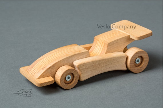 kids wooden car